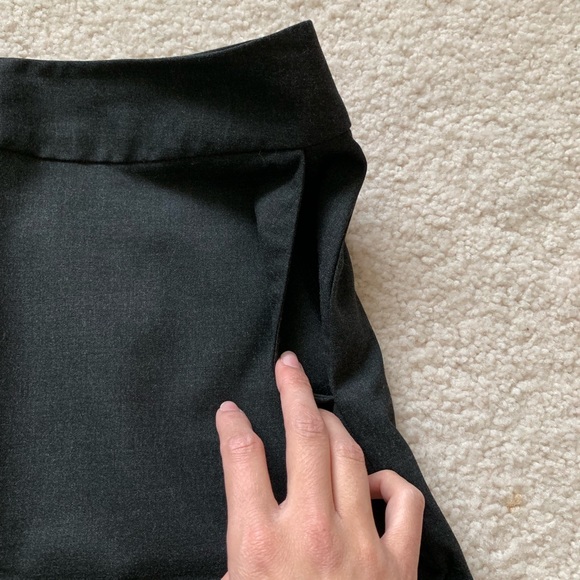 Banana republic charcoal grey skirt size 0 - Picture 2 of 7
